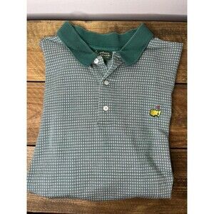 The Masters Green Polo Shirt Amen Corner 100% Cotton 60's 2-Ply XL